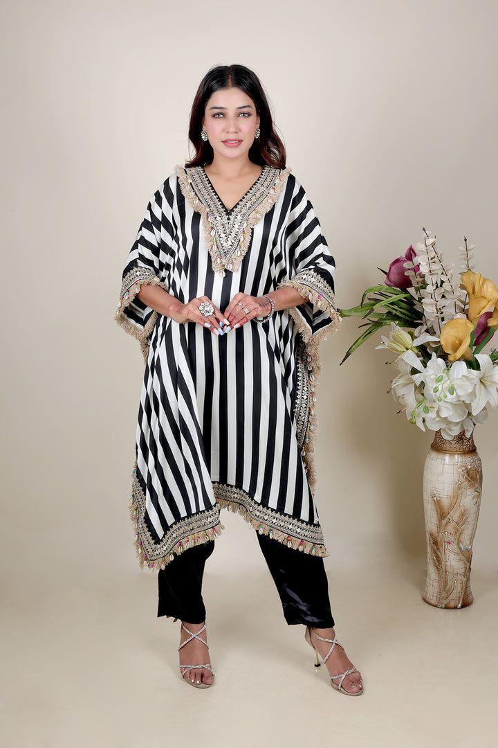 Kaftan Set With Pants